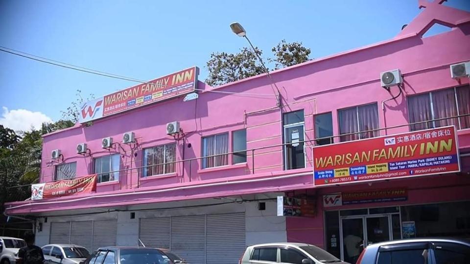 Warisan Family Inn Semporna Ngoại thất bức ảnh